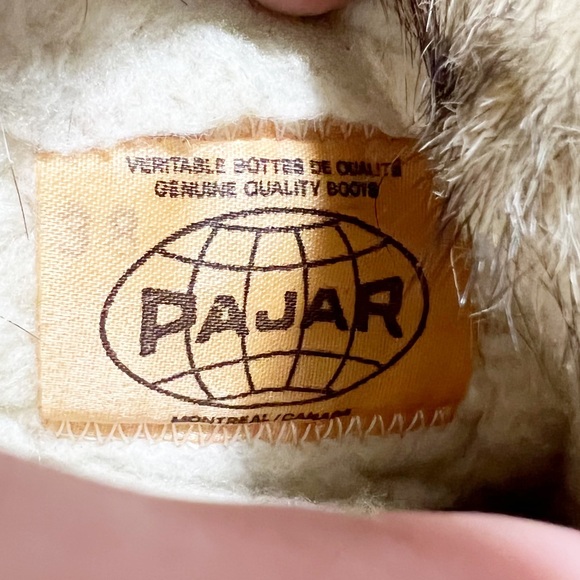 Pajar Canada Kim Red Fox Pony Hair Fur Winter Boots Size 38 - Picture 9 of 15